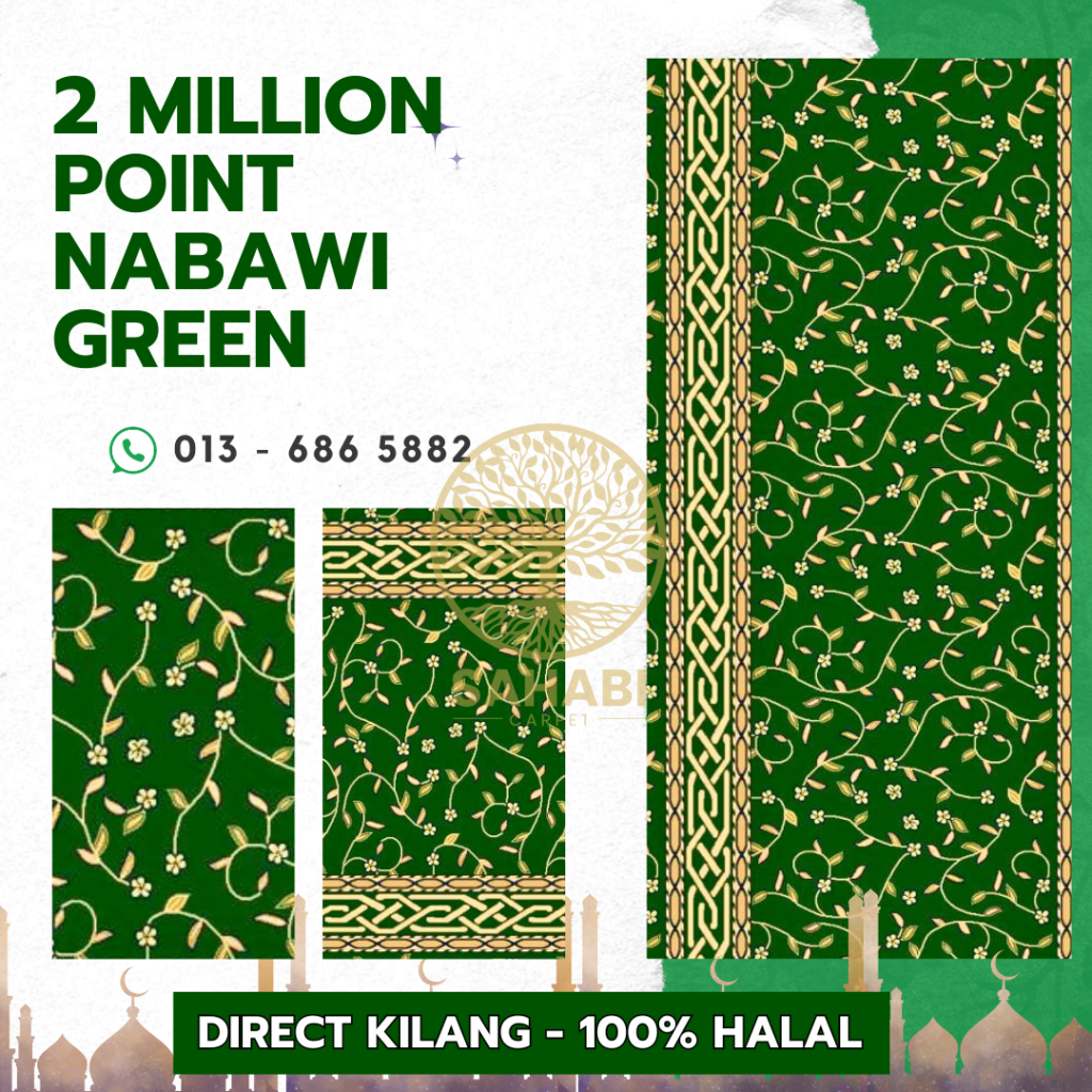 karpet masjid surau murah direct kilang