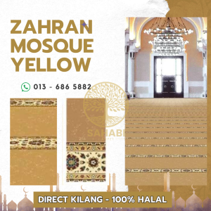 karpet masjid surau murah direct kilang 4
