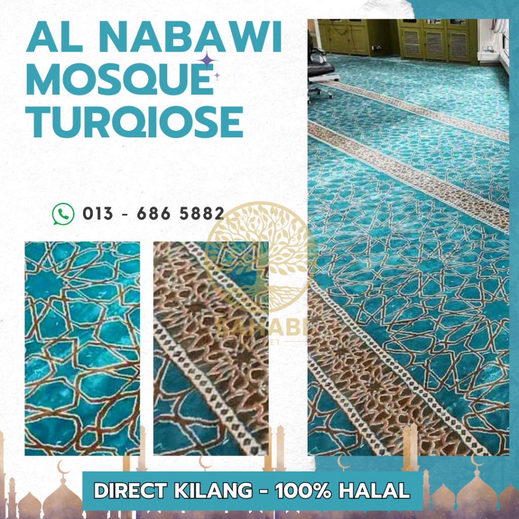 karpet masjid surau murah direct kilang perak